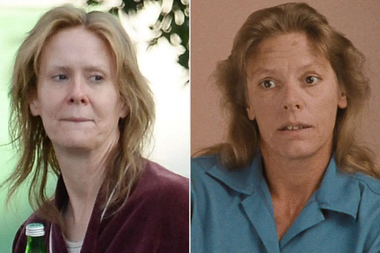 Sarah Paulson, Aileen Wuornos'u canlandırıyor.